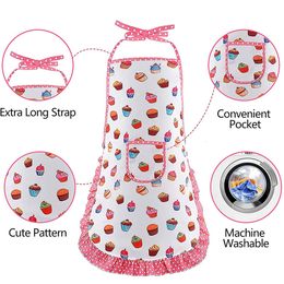 Kitchens Play Food Kitchens Food Pretend Apron Cooking Tool Model Set Role Kitchen Toy House Early Education Toys Gifts for Children Kids Girl