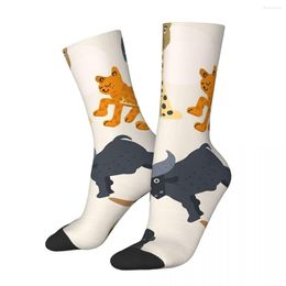 Men's Socks Funny Crazy Sock For Men Fun Animal Doodle Hip Hop Harajuku Art Happy Pattern Printed Boys Crew Casual Gift