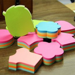 Jonvon Satone 100 Pages Multicolor Nota De Papel Memo Pad Note Sticky Notes Scratch Posted Paper Sticker Stationery