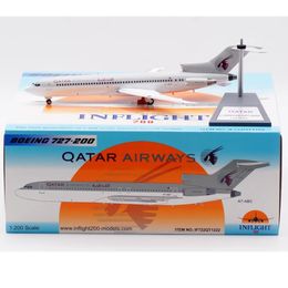 Diecast Model 1 200 Scale B727 200 A7 ABC IF722QT1222 Aircraft Alloy Toys Adult Fans Collection Display Gifts 230829