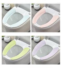 Toilet Seat Covers Closestool Mat Reusable Cartoon Universal Cover Washable Paste Pad Cushion Accessories