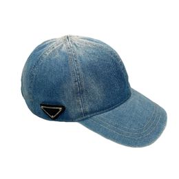 New Ball Caps 2023 Tied Dyed Denim luxury Baseball Cap sunshade hat cotton Adjustable size Fashion Denim hat Unisex Comfortable and breathable high-grade pp