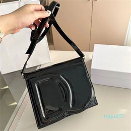 2023 Woman Mini Shoulder Bags designer bag crossbody bag lady purse fashion flaps Letters Matt Patent Leather