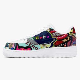 DIY shoes one for men women platform casual sneaker personalized text with cool style trainers fashion outdoor shoes 36-48 10006