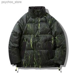 Men's Down Parkas Sevenmoon Winter Down Jacket Men Short Coat Casual Stand Collar White Duck Jacket Windproof Jacket Waterproof Coat Q230831