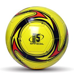 Balls Professional Football Soccer Ball TPU Size 5 Red Green Goal Team Match Training Balls Machine Sewing 230830