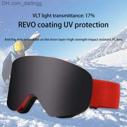 Ski Goggles 1 Pcs Winter Windproof Skiing Glasses Goggles Outdoor Sports CS Glasses Ski Goggles UV400 Dustproof Moto Cycling Sunglasses Q230831