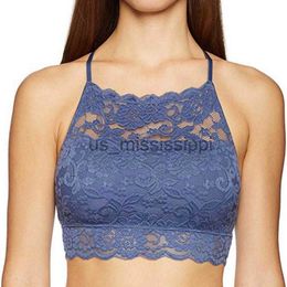 Other Health Beauty Items Bandeau Bra Floral Lace Halter Bandeau Bra Sexy Breathable Stylish Women's Underwear for Summer Embroidered Tube Top x0831