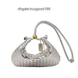 Designer Bag Tote Bags Candy Mini Jodie Summer Shell Woven Dual Use Large Capacity One Shoulder Handbag Underarm Color BiVes