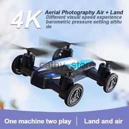 Simulators KBDFA KB-68 Land-Air Drone RC Car 4K Professional HD Camera Obstacle Avoidance Quadcopter Helicopter FPV Foldable WIFI Toy Gift x0831