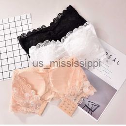 Other Health Beauty Items Modal Lace Ribbon Chest Pad Wrapped Chest Summer Large Size Back Shaping Sexy Girl TankTop Three Breasted Bra Tube Top x0831