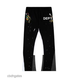 Winter Pant Mens Fashion Gallerry Deptt Sweat High Version New Products Autumn Pants American Brand Color Hand-painted Casual Men Long Women Ebhp