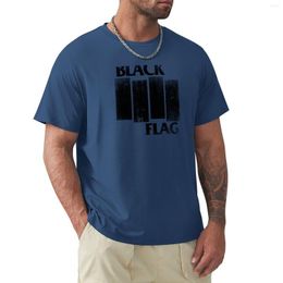 Men's Polos Black Flag - Distressed T-Shirt Custom T Shirts Design Your Own Aesthetic Clothes Quick Drying Shirt Mens