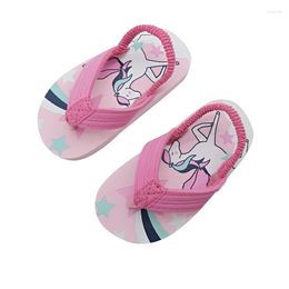 Slipper Toddler Flip Flops Shoes Little Kid Sandals With Back Strap Boys Girls Water For Beach And Pool