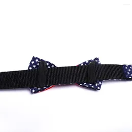 Dog Collars Small Size Bowknot Pet Ring Flags Collar Cat Personalized Collars(As Shown)
