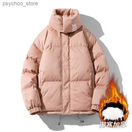 Men's Down Parkas Sevenmoon Winter Thicken Coat Down Jacket Men Stand Collar White Duck Jacket Windproof Jacket Waterproof Coat Q230831