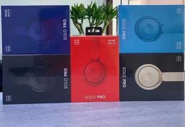 for Headphones Solo Pro Wireless Bluetooth Headphones Subwoofer Headphone with Retail Box Support Popup334b22