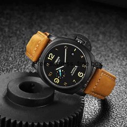 Limited Edition VS Carbon Fibre ceramic Paneraiswatch Oupai Arrival Italy Military Desingn Automaic Watch Men Waterproof Marine Luminous Sports