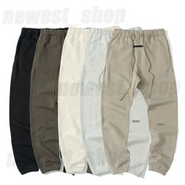 2021 high USA mens designer pants Reflective letter Sweatpants luxury streetwear drawstring brown fleece Jogger Sport trousers211v