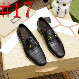Designer Mens Business Luxury Dress Shoes Office Leather Slip On Casual Wedding Party Fashion Men Flats Plus Size 46