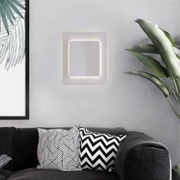 Wall Lamp Bedside In Bedroom Simple Modern LED Art Living Room Corridor