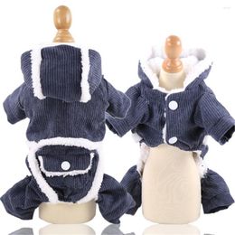 Dog Apparel Clothes For Small Dogs Coats Pet Clothing Jackets Coat Jumpsuits Pajamas Chihuahua Puppy Warm Costume