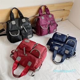 New ladies one-shoulder nylon oxford cloth handbags new portable messenger bag travel bag large capacity mother bag