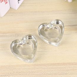 Candle Holders Crystal Candles Heart Shaped: Candlestick Diy Cups Holiday Table Decor For Valentines Day Wedding Home Office Clear