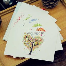 7 Sheets Thicken Creative Colorful "Love Tree" Postcard Set / Gift Greeting Card Assorted Birthday Cards Lot Message LST230831