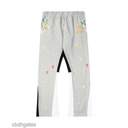 Hand-painted Autumn Deptt New Sweat American Pants Men Version Long Products Pant Winter Gallerry Brand Color Mens Casual Fashion High Women Of96