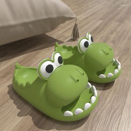 Slippers Cute Crocodile Platform Cloud For Women EVA Summer Pool Slides Beach Thick Bottom Sandals Cartoon Dinosaur Funny Shoes