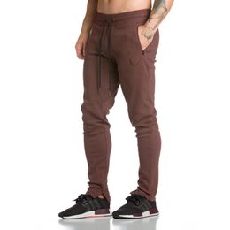 Men's Pants Men Casual Sport Long Slim Fit Trousers Running Joggers Gym Sweatpants Fitness Jogging Workout Solid 230830