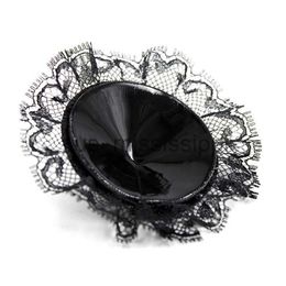 Breast Pad Fashion Women Sexy Lace Round Exotic Pasties Nipper Cover Nipple Cover Black For Women x0831