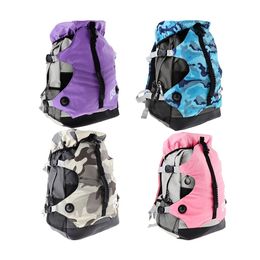 Backpacking Packs Fashion Outdoor Bags Unisex Professional Roller Skates Backpack Sports Durable Multipocket Male 230830