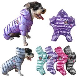 Dog Apparel Small Dogs Winter Warm Waterproof Clothes Puppy Pet Coats Hooded Dog Jacket Chihuahua Yorkie Clothing Schnauzer Corgi 230830