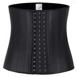 Bustiers & Corsets Waist Trainer For Weight Loss Underbust Latex Corset Body Shaper Tummy Cincher Slimming Belt Shapewear