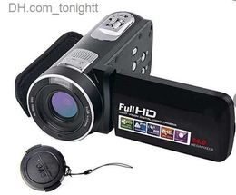Camcorders New Digital Camera with 3.0 inch Rotating Screen Portable HD Video wtih Li-ion battery Gift DVR DV Q230831