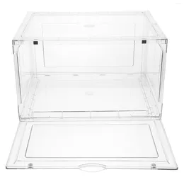 Plates Extra Large Bread Boxs Clear Holder Thicken The Pet Loaf Storage Kitchen Countertop