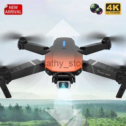 Simulators 2023 New Quadcopter E88 Pro WIFI FPV Drone With Wide Angle HD 4K 1080P Camera Height Hold RC Foldable Quadcopter Dron Gift Toy x0831