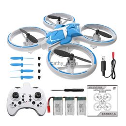 Simulators RC Quadcopter Mini Drone 2.4G 6-axis Aircraft Headless Mode Remote Control Helicopter RC Aeroplane Toys for Kids Christmas Gifts x0831