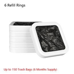 ゴミ袋To t1 t1 tairスマートはオリジナルの交換用ガベージ612補充リングオートパッキングとyoupin 230830からの変更