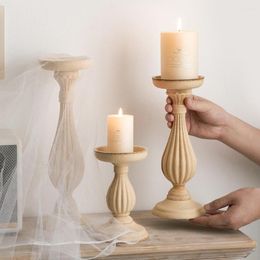 Candle Holders Post-modern Style Home Decoration Roman Column Holder Dining Table Ornaments Practical Candlestick For Living Room Decor