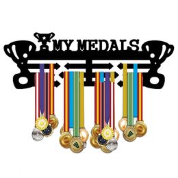 Hooks Rails Acrylic Medal Holder Gymnastics Dance Medal Hanger Display Sports Hook Stand Wall Mount Hanger Hanging for Home Athlete Medalist 230830