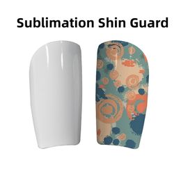 Sublimation Soccer Shin Guard Pads Thermal Transfer Football Leg Guard Training Sports Tools White Blank Customised Gift Sports Leg Sleeves Protector 1 Pair