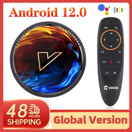 Set Top Box VONTAR H1 Android 12 Smart TV Box Allwinner H618 Support 8K 4K BT5.0 Wifi6 Google Voice Media Player Set Top Box 2GB 16GB 32GB 230831