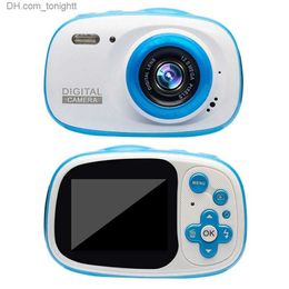 Camcorders Kids Digital Camera Waterproof Toys 2 Inch Hd Screen Lovely Outdoor Underwater Photography Children Birthday Gift Q230831