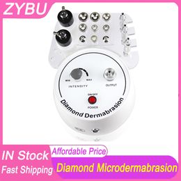 3 in 1 Microdermabrasion Machine Water Spray Exfoliating Facial Beauty Diamond Peeling Dermabrasion Face Skin Care Devices Blackhead Removal Skin Rejuvenation