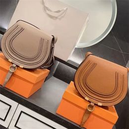 Designer-Clutch-Klappe, neueste Woody-Sättel-Tasche, Luxus-Designer-Dame, Rindsleder, HOBO, klassischer Messenger, Damen-Herren-Geldbörse, Schulter-Handtasche, Tragetasche, Umhängetaschen