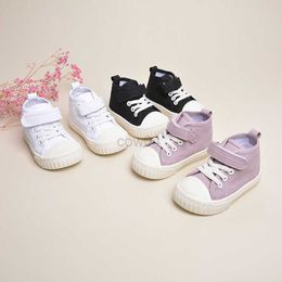 Sneakers Autumn New Children Canvas Shoes Baby White School Sneakers Girls Fashion High-top Canvas Shoes Boys Casual Shoes L0831