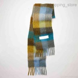 Men Ac and Women General Style Cashmere Scarf Blanket Colourful Plaid8lkyy6yi